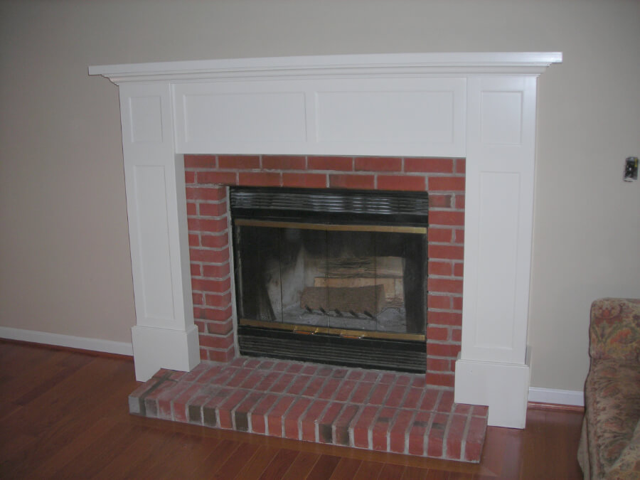 After Mantle Installation