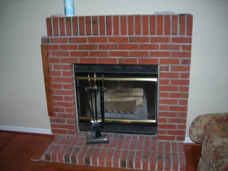 Before Mantle Installation